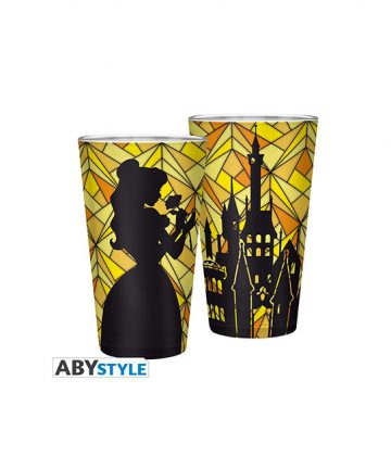 DISNEY verre XXL 400ml LA BELLE ET LA BÊTE