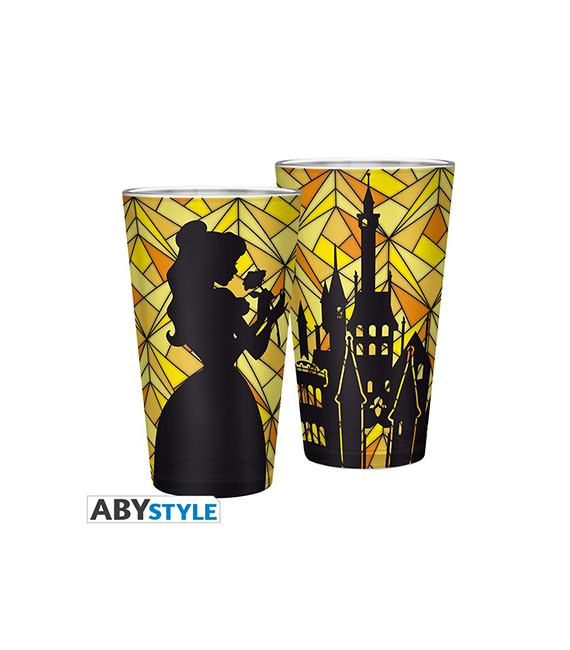DISNEY verre XXL 400ml LA BELLE ET LA BÊTE