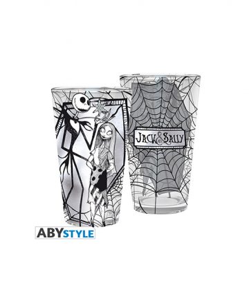 NIGHTMARE BEFORE XMAS verre XXL 400ml JACK & SALLY