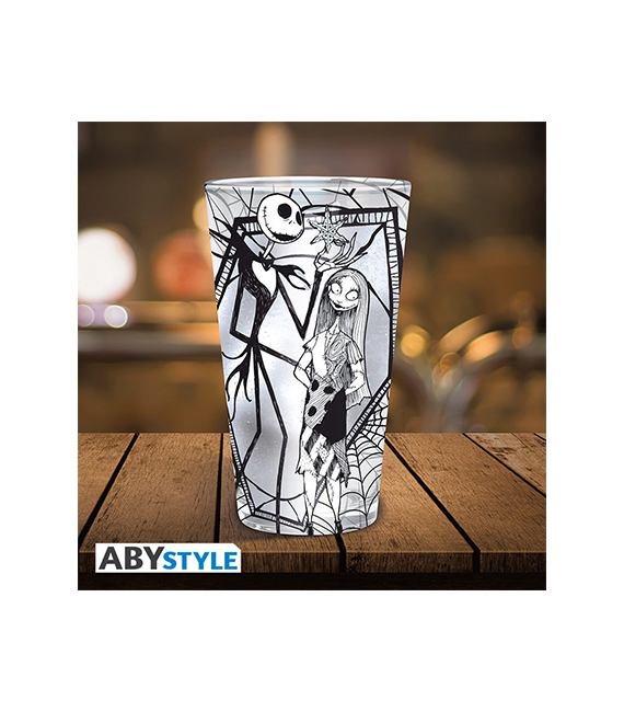 NIGHTMARE BEFORE XMAS verre XXL 400ml JACK & SALLY – Image 2