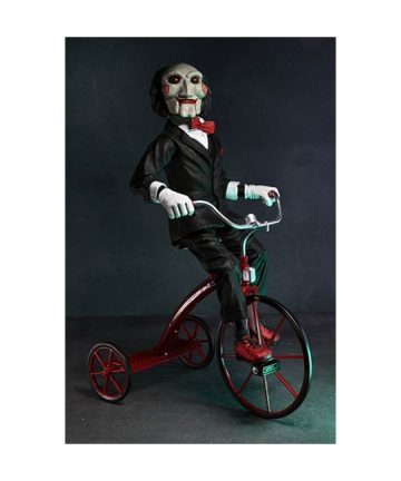 SAW figurine BILLY THE PUPPET with tricycle 30cm