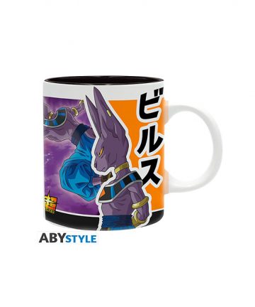 DRAGON BALL SUPER mug 320ml BEERUS vs GOKU