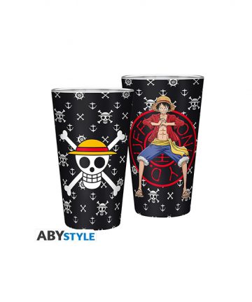 ONE PIECE verre XXL 400ml LUFFY
