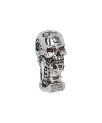 TERMINATOR 2 box tête T-800 21cm