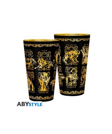 SAINT SEIYA verre XXL 400ml ARMURES D'OR