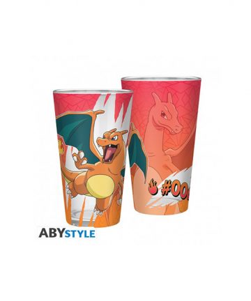 POKEMON verre premium XXL 400ml DRACAUFEU