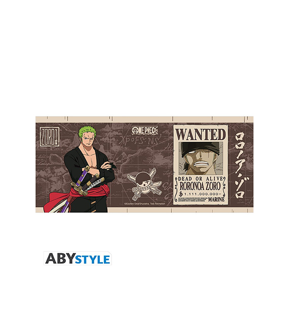 ONE PIECE mug 460ml ZORO WANTED – Image 3