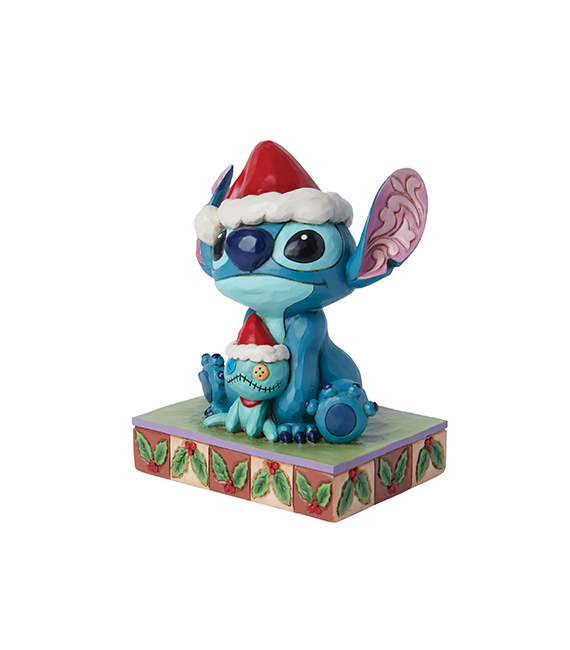 DISNEY Traditions statuette STITCH NOEL with SCRUMP 14cm 6015007 – Image 4