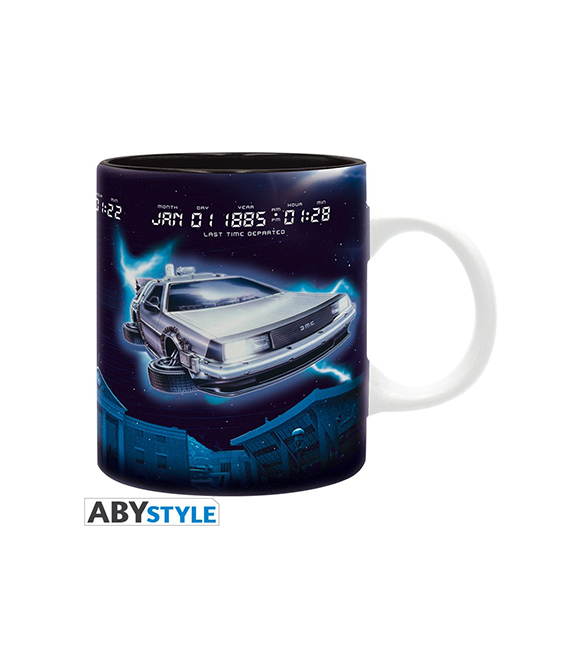 BACK TO THE FUTURE mug 320ml DE LOREAN