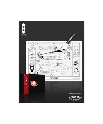GOLDORAK poster UV Print format A3 SPAZER
