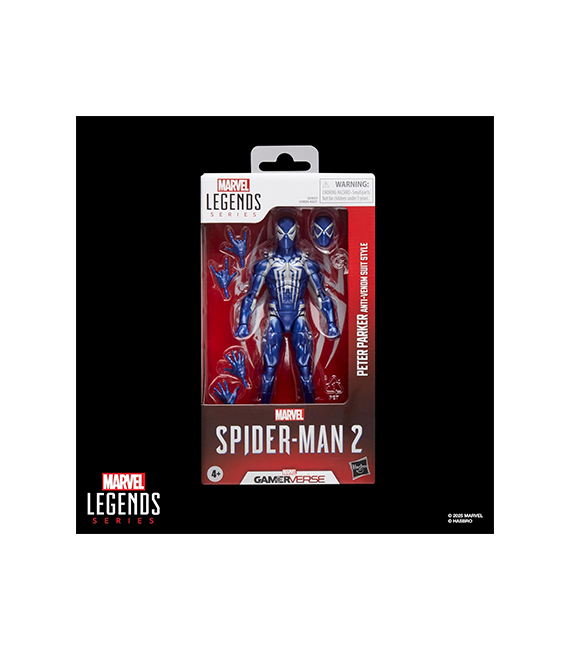 MARVEL Legends Series Gamerverse figurine PETER PARKER anti-venom suit style – Image 4