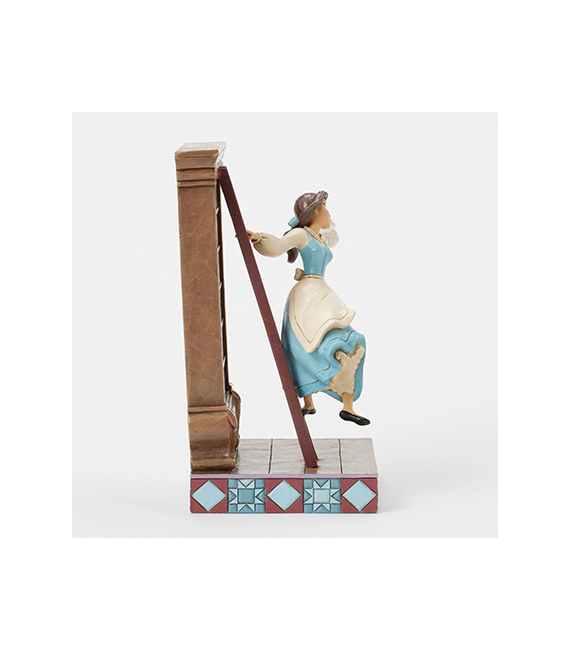 DISNEY Traditions statue BELLE with bookshelf (bibliothèque) 6016894 – Image 4
