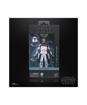 STAR WARS Ahsoka figurine The Black Series CLONE CAPTAIN REX