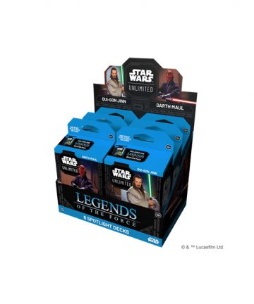 STAR WARS Unlimited deck de démarrage LEGENDES DE LA FORCE