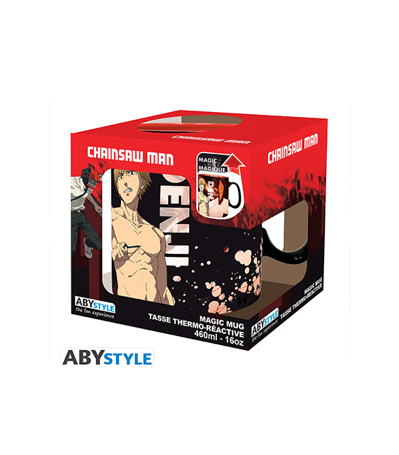 CHAINSAW MAN mug thermique 460ml DENJI & AKI – Image 4