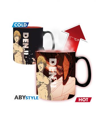 CHAINSAW MAN mug thermique 460ml DENJI & AKI