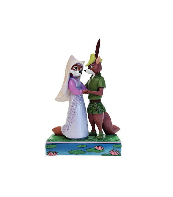DISNEY Traditions statue ROBIN HOOD and MARIANNE 6017100