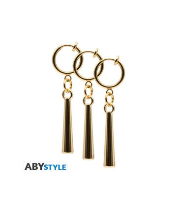 ONE PIECE set de 3 boucles d'oreilles ZORO