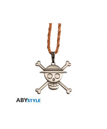 ONE PIECE collier avec pendentif SKULL LUFFY 3D