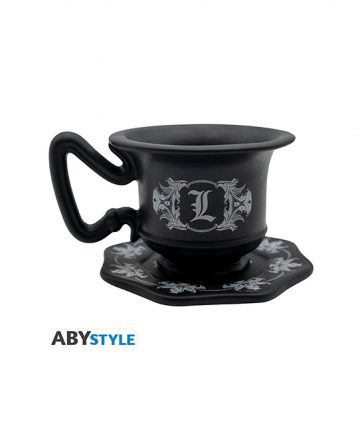 DEATH NOTE mug 3D 200ml avec soucoupe La TASSE de L