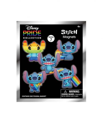 DISNEY blind bags magnet 3D foam STITCH PRIDE