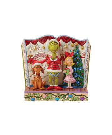 DISNEY Dr Seus statuette storybook THE GRINCH dédicacé 6017056FE