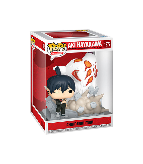 FUNKO POP Moment Chainsaw Man AKI HAYAKAWA 1972 – Image 2