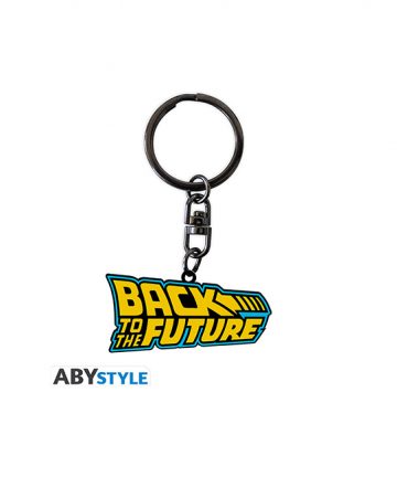 BACK TO THE FUTURE porte-clés métal logo BACK TO THE FUTURE
