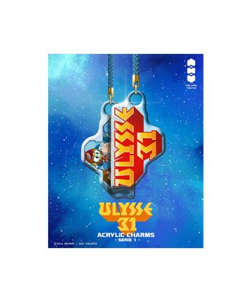ULYSSE 31 acrylic charm série 1 logo ULYSSE 31 5cm