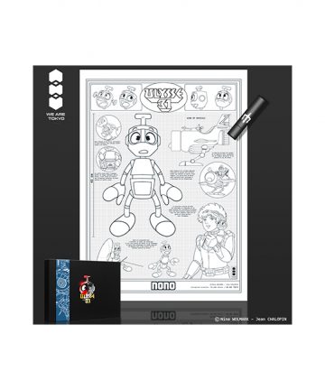 ULYSSE 31 artprint UV A3 NONO le petit robot