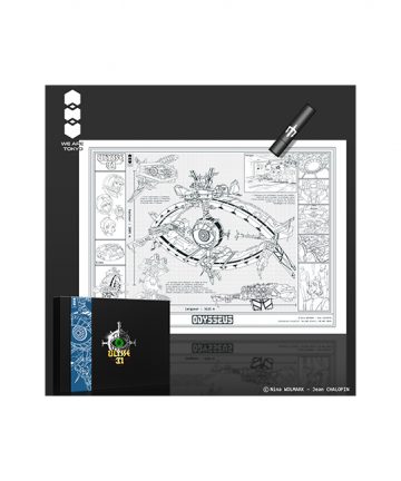 ULYSSE 31 artprint UV A3 ODYSSEUS