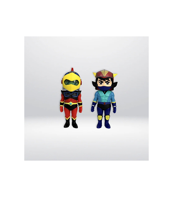 GOLDORAK pack 2 figurines 7cm ACTARUS & ALCOR