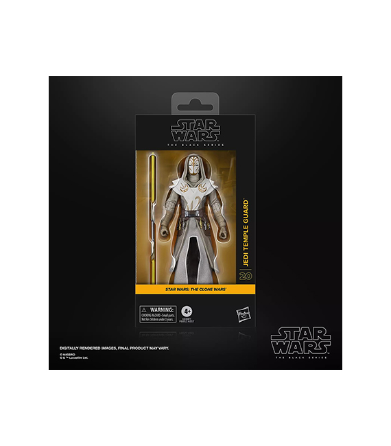 STAR WARS The Clone Wars figurine The Black Series JEDI TEMPLE GUARD