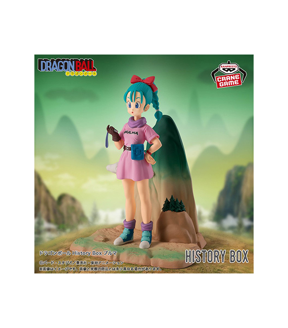 DRAGON BALL figurine History Box BULMA 13cm