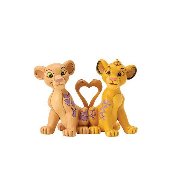DISNEY Traditions statuette SIMBA & NALA 9cm 6017847