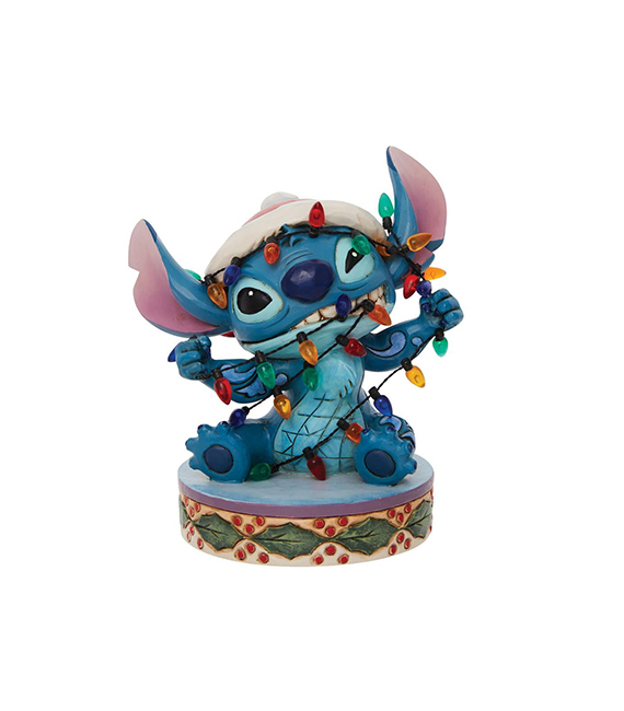 DISNEY Traditions statuette STITCH emmêlé 12cm 6010872