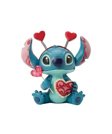 DISNEY Traditions statuette STITCH VALENTINE 13cm 6017849