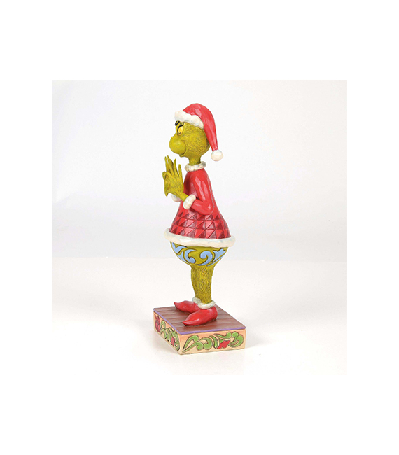 DISNEY Dr Seus statuette THE GRINCH heart hands 23cm 6017062 – Image 4