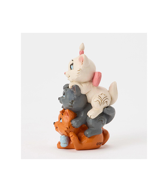 DISNEY Traditions statuette ARISTOCHATS EMPILES 9cm 6017859 – Image 2
