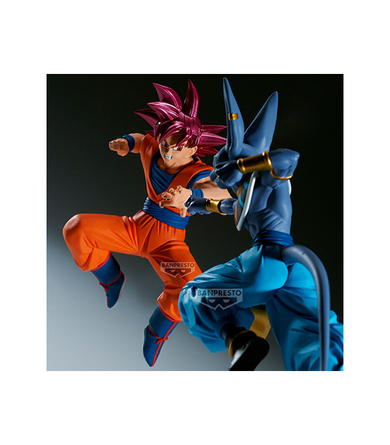 DRAGON BALL SUPER figurine Match Makers SS GOD SON GOKU 12cm – Image 4