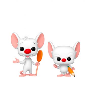 FUNKO POP pack Pinky the Brain PINKY and THE BRAIN (Minus et Cortex)