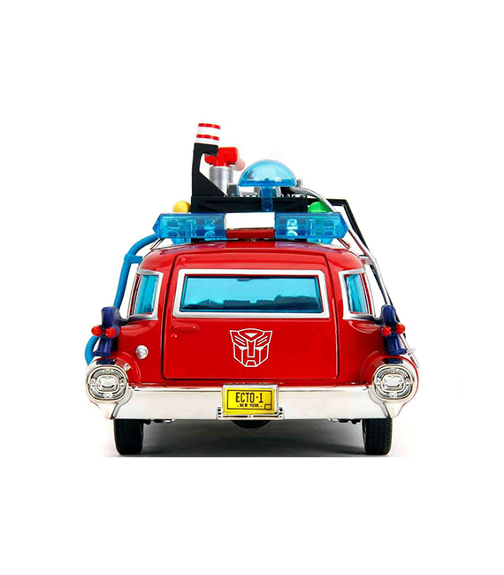 GHOSTBUSTERS x TRANSFORMERS réplique ECTO-1 x OPTIMUS PRIME 1/24 – Image 4