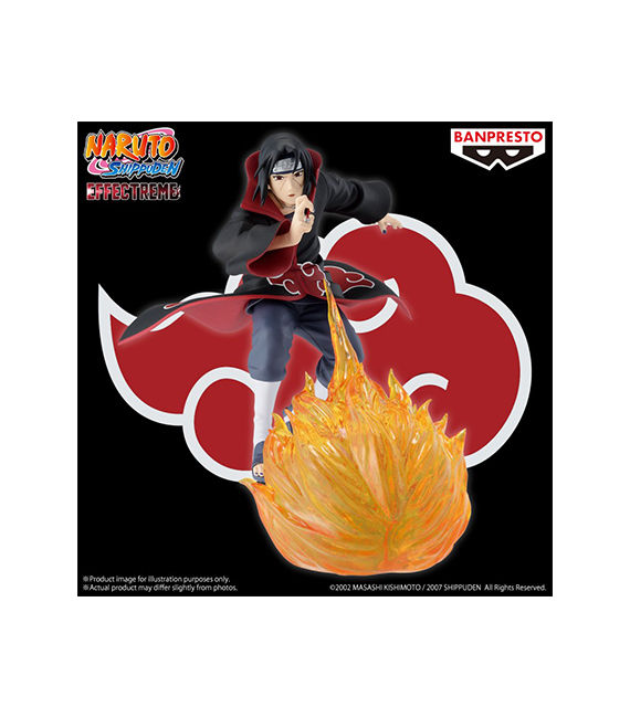 NARUTO SHIPPUDEN figurine Effectreme ITACHI UCHIHA 13cm