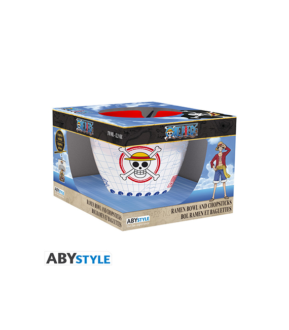 ONE PIECE bol à ramen avec baguettes MONKEY D.LUFFY – Image 3