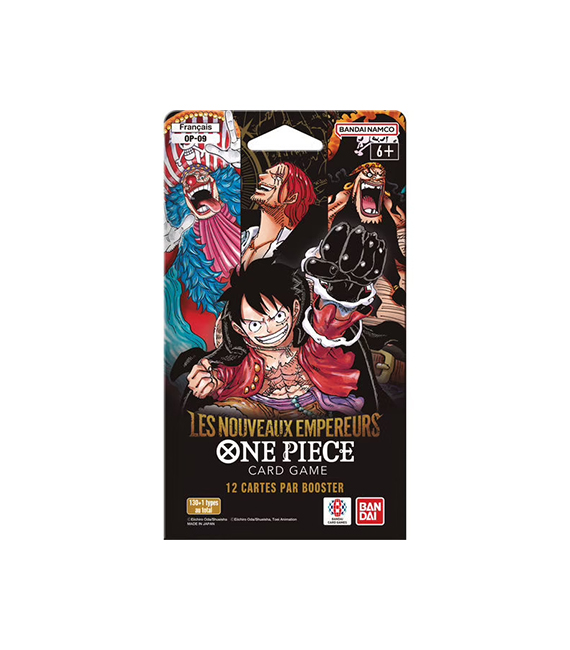 ONE PIECE boosters blister OP-09 LES NOUVEAUX EMPEREURS