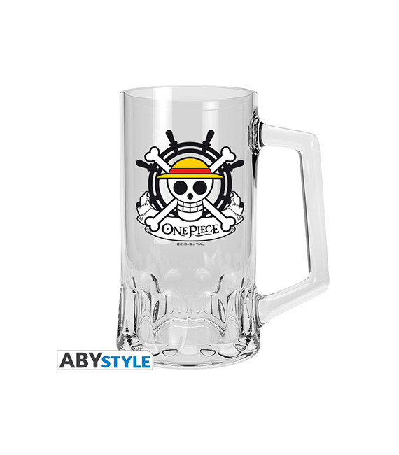 ONE PIECE chope 50cl SKULL LUFFY