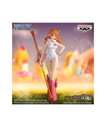 ONE PIECE figurine The Shukko NAMI version Egghead 16cm