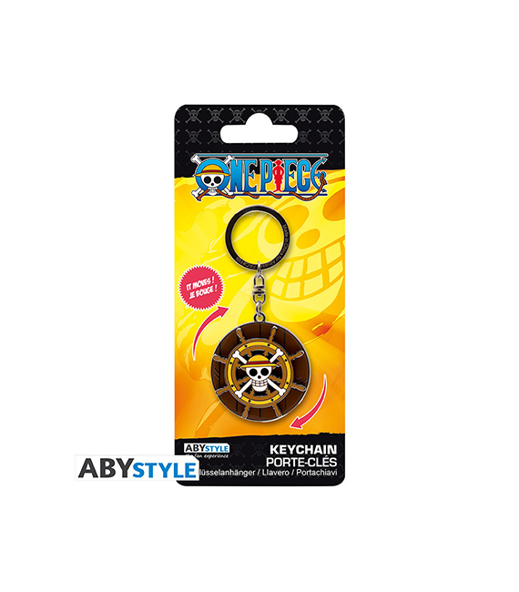ONE PIECE porte-clés mécanique Barre du THOUSAND SUNNY – Image 5