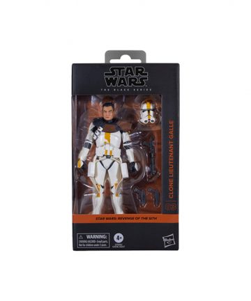 STAR WARS ROTS figurine The Black series CLONE LIEUTENANT GALLE