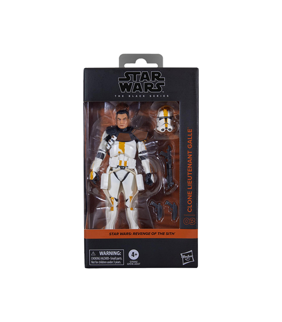 STAR WARS ROTS figurine The Black series CLONE LIEUTENANT GALLE